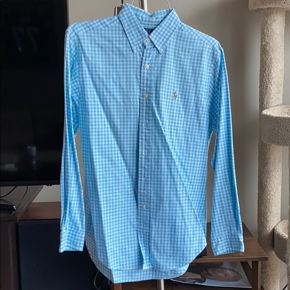 Men’s Ralph Lauren Gingham Button Down - Picture 1 of 3